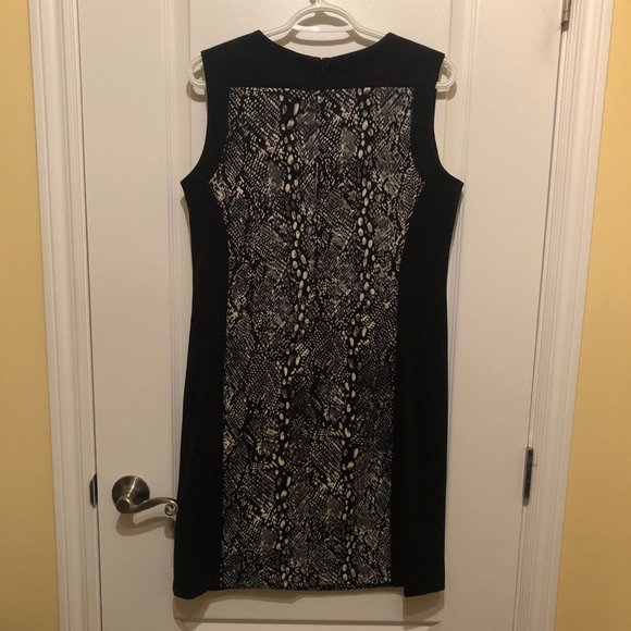 Ronni Nicole Dress Size 12 Knee Length Zipper Back Polyester Spandex Blend - Picture 4 of 8